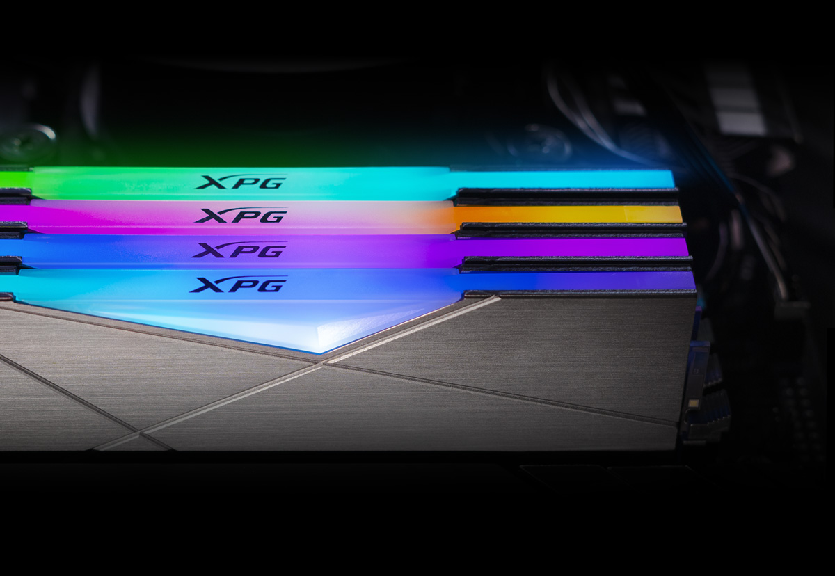Ram DDR4 16GB 3200Mhz D50 Adata XPG Tungsten Grey RGB